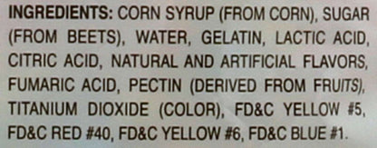 Albanese Gummi Mini Neon Worms - 4.5 lb Case