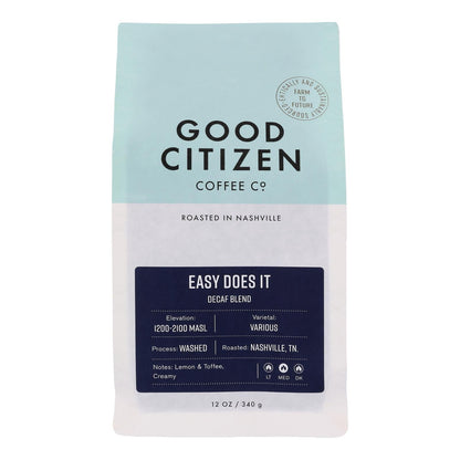 Good Citizen Coffee Co. Medium Roast Decaf Coffee (12 Oz, 6 Pack)