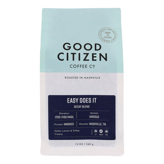Good Citizen Coffee Co. Medium Roast Decaf Coffee (12 Oz, 6 Pack)