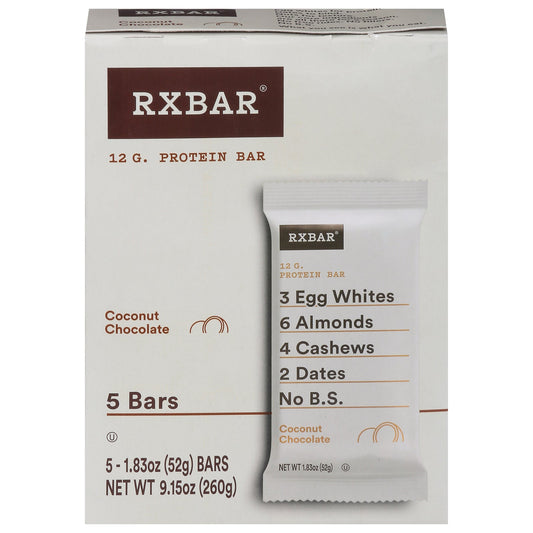 Rx Bar Coconut Chocolate Protein Bar - 6 x 1.83oz Packs