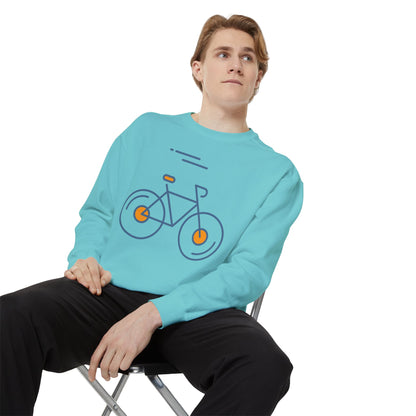 SW-063ML-24 Unisex Warm Garment-Dyed Sweatshirt