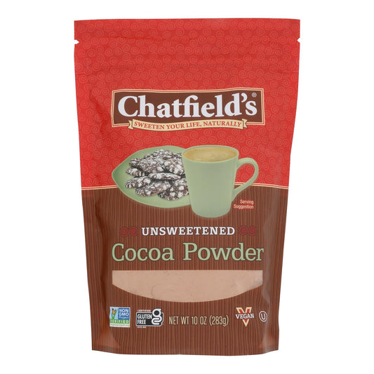 Chatfield's Premium Unsweetened Cocoa Powder - 10 Oz. (Pack of 6)