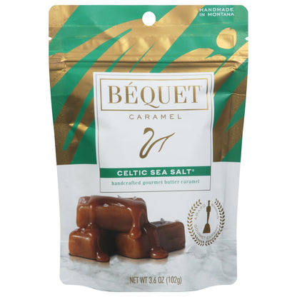 Bequet Caramel with Celtic Sea Salt, 3.6 oz, Pack of 12