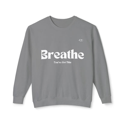 SW-114ML-24  Unisex Lightweight Crewneck Sweatshirt Mental Health Awareness Long Sleeve Shirt Cozy Comfort Tee for Generation Z Self-Care Shirt Mental Health Shirt Cozy Shirt