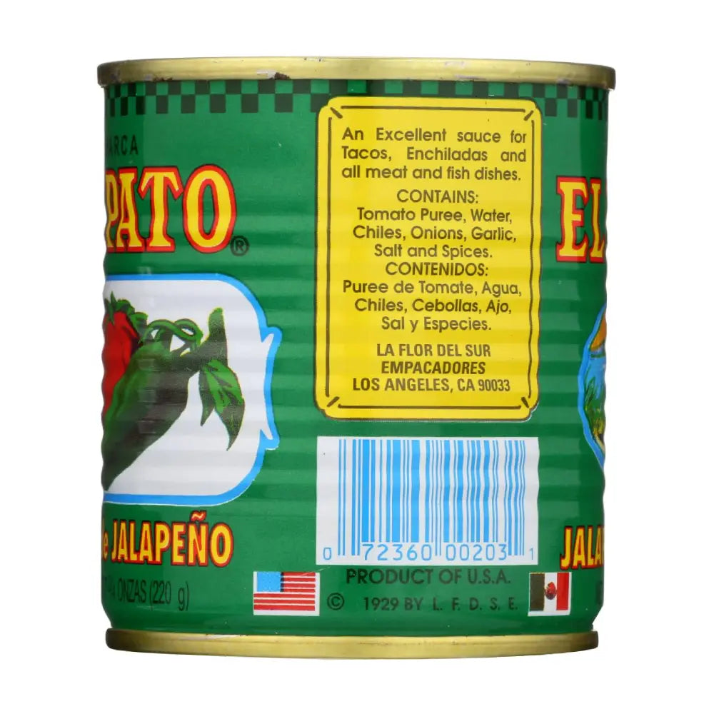 El Pato Jalape? Salsa 7.75 oz