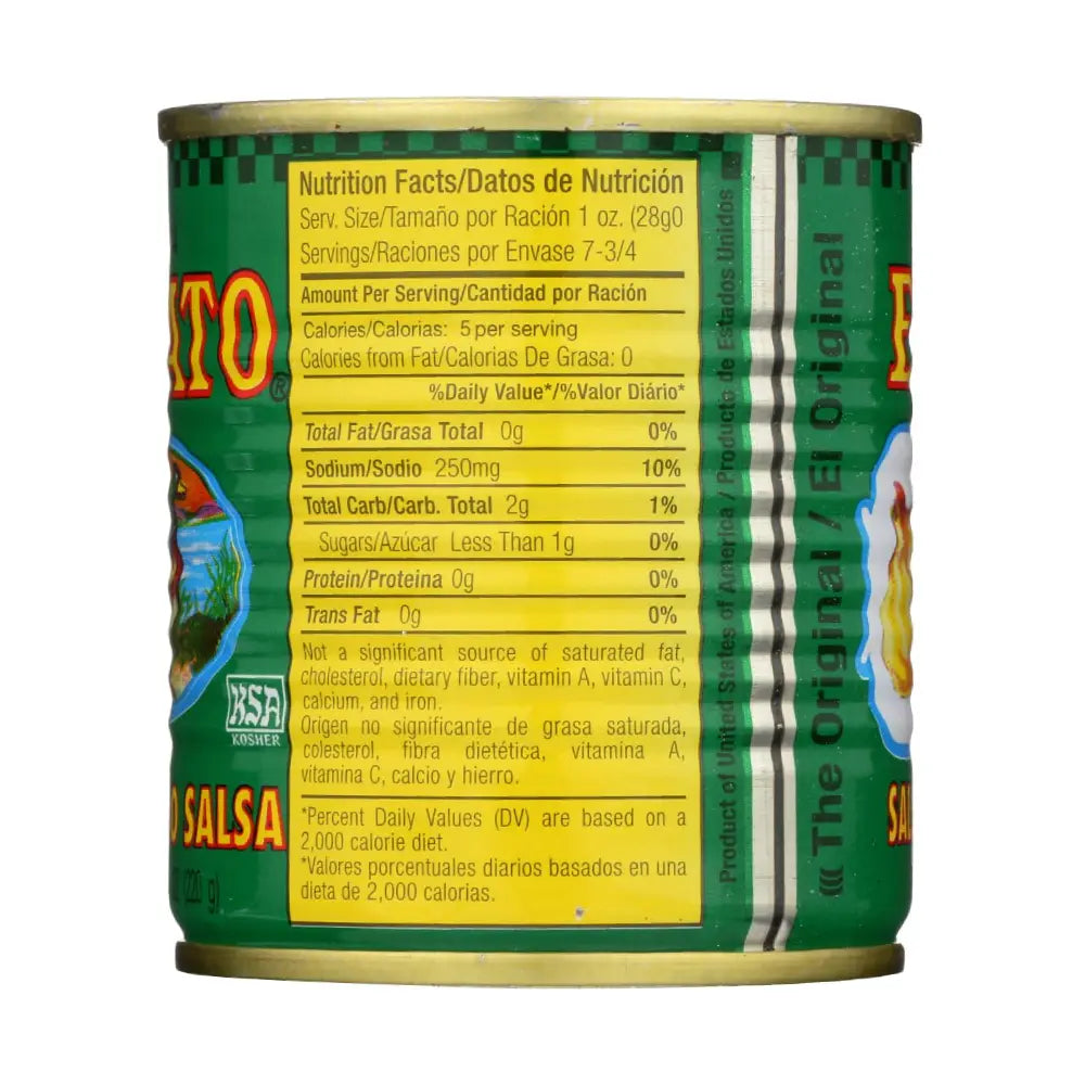 El Pato Jalape? Salsa 7.75 oz