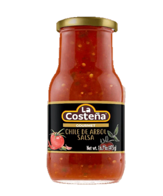 La Costena Chile De Arbol Salsa Gourmet 16.7 oz