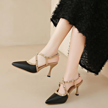 Point Toe Stiletto Pumps