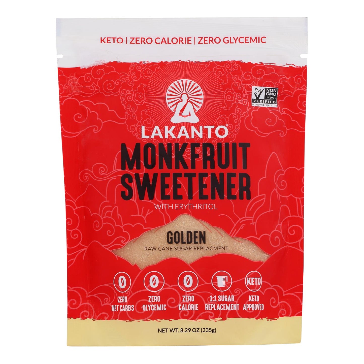 Lakanto Golden Monkfruit Sugar-Free Sweetener - 8.29 Oz