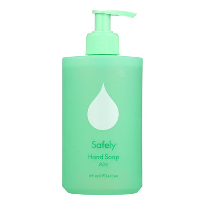 Safely Hand Soap Liquid, Refreshing Rise Scent, 16 Fl Oz, Case of 6