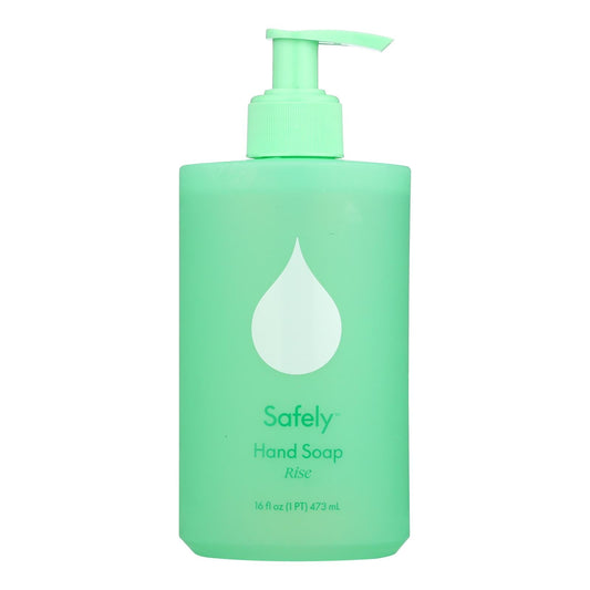 Safely Hand Soap Liquid, Refreshing Rise Scent, 16 Fl Oz, Case of 6