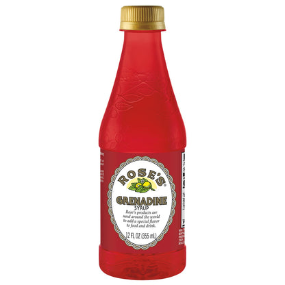 Rose's Mixed Fruity Grenadine Syrup - Case of 6 (12 Fl. Oz. Each)