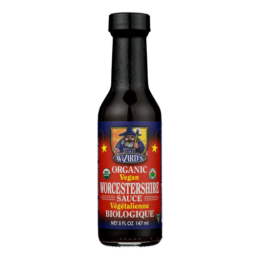 Organic Wizard Vegan Worcestershire Sauce - 12 x 8 Fl. Oz. Case
