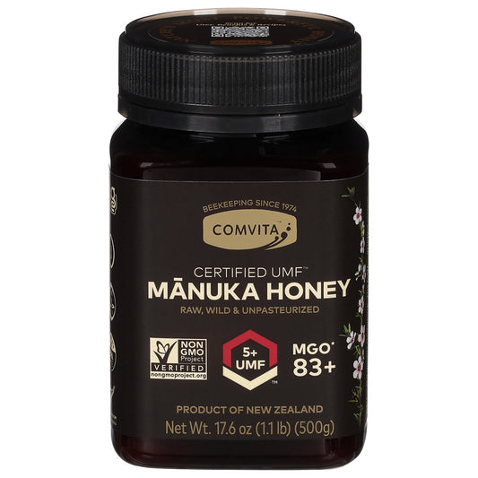 Comvita Manuka Honey Ultra Raw, 5+ Factor, 17.6 Oz