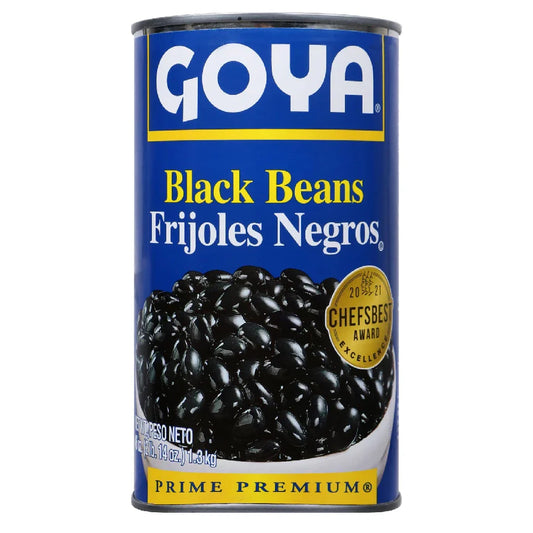 Goya Whole Black Beans 46 oz