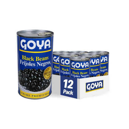 Goya Whole Black Beans 46 oz