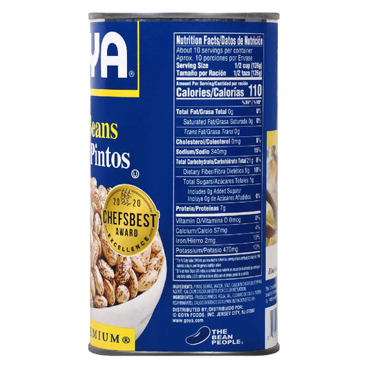 Goya Whole Pinto Beans 46 oz