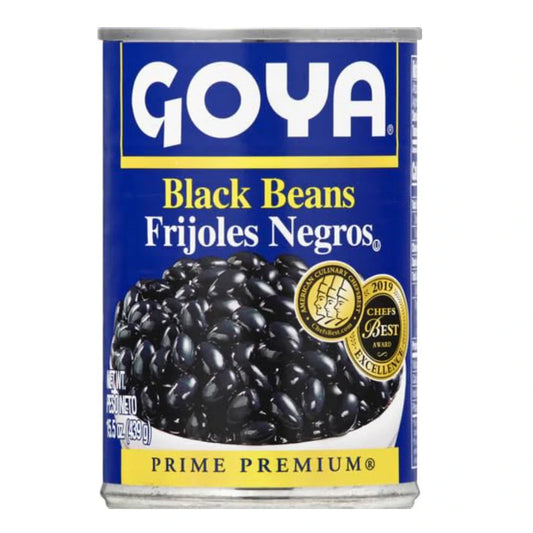 Goya Whole Black Beans 15.5 oz