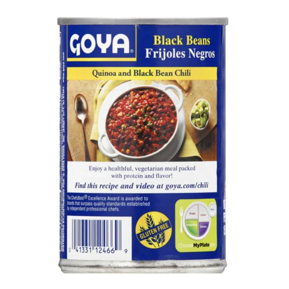 Goya Whole Black Beans 15.5 oz