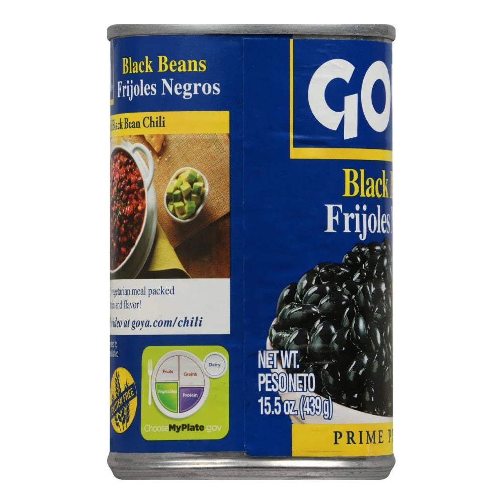 Goya Whole Black Beans 15.5 oz