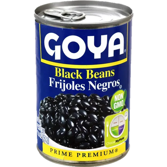 Goya Whole Black Beans 15.5 oz