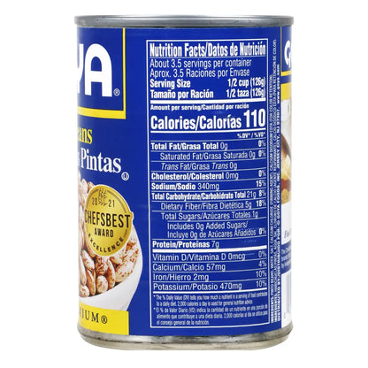 Goya Whole Pinto Beans 15.5 oz