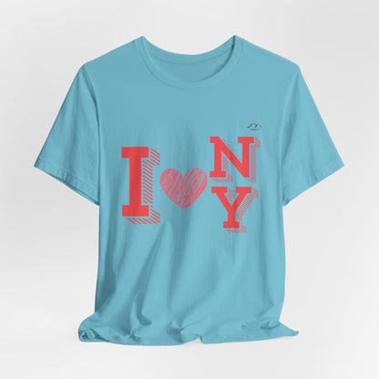 TS-080ML-24 I Love NY Newyork T Shirt Gift
