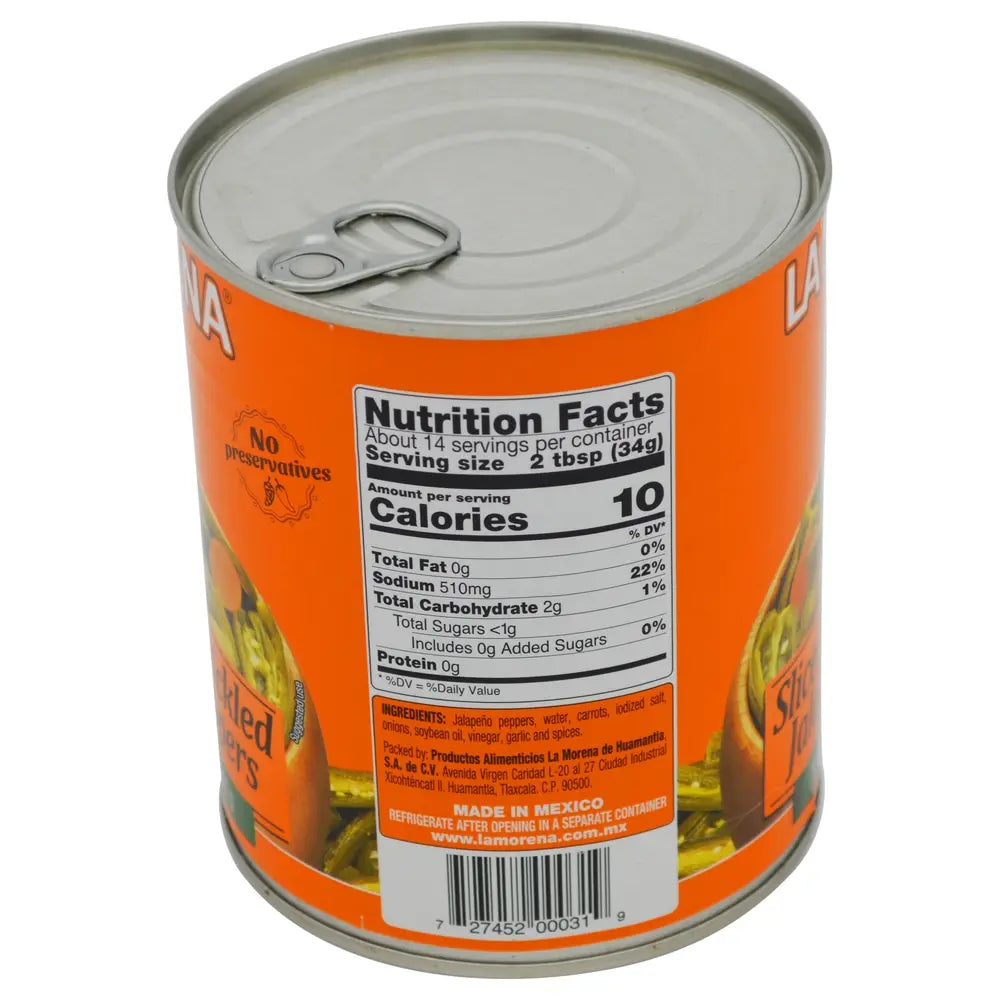 La Morena Sliced Jalape? 28.2 oz