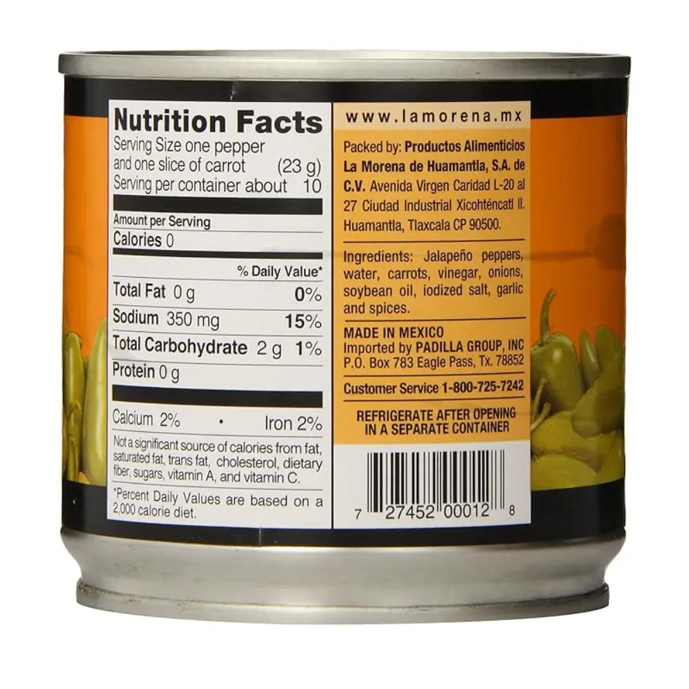 La Morena Whole Jalape? 13.13 oz