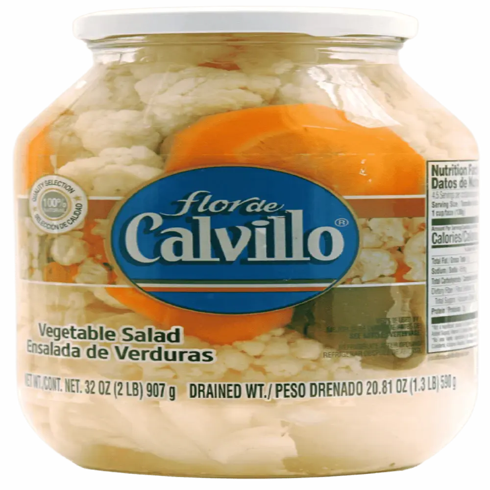 Flor de Calvillo Ensalada de Verduras (Vegetable Salad) 32 oz