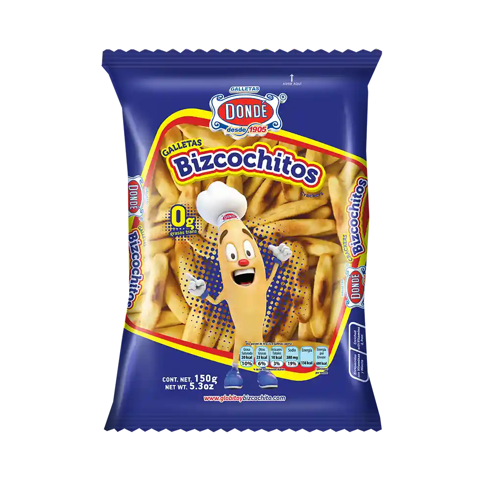 Donde Bizcochitos Crackers 5.3 oz