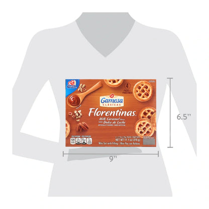 Gamesa Florentinas Dulce de Leche 11.1 oz