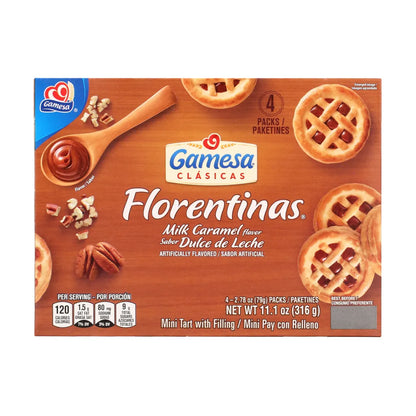 Gamesa Florentinas Dulce de Leche 11.1 oz