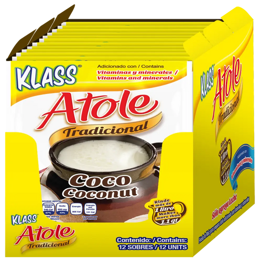 Klass Atole Coco (4x12ct) 1.52 oz
