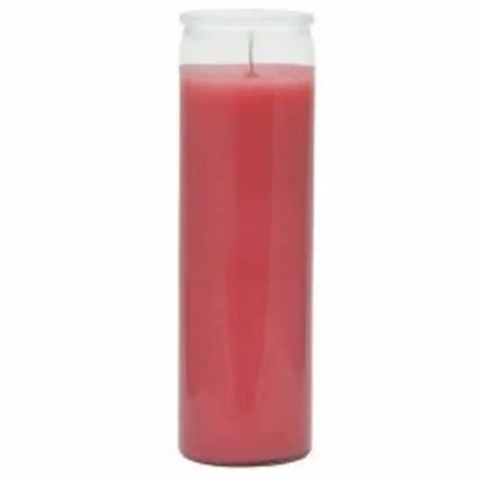 Solid Pink Candle tall