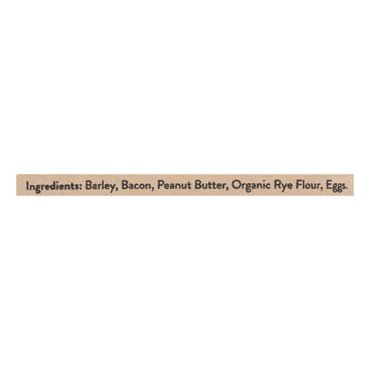 Portland Pet Food Company Bacon Brown Biscuit Dog Treats, 5 oz, 6-Pack