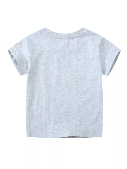 Children's Unicorn Graphic Short Sleeve T-Shirt