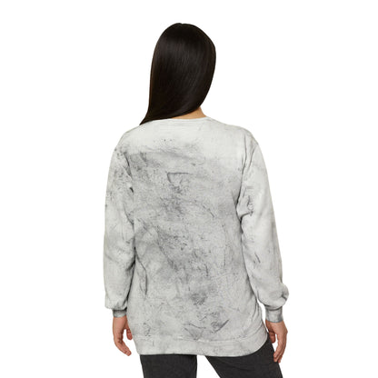 SW-066ML-24 Color Blast Crewneck Cat lover Sweatshirt