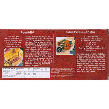 La Perla Achiote Red 14 oz