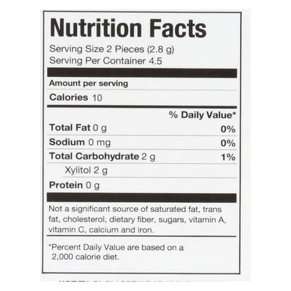 Pur Gum Chocolate Mint, 108-Count (Case of 12)