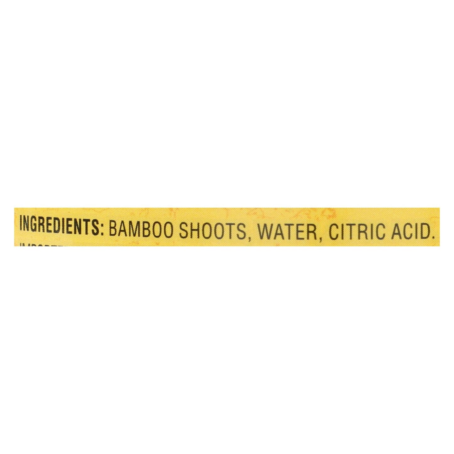 Reese Bamboo Shoots - Sliced, 8 Oz Pack of 24