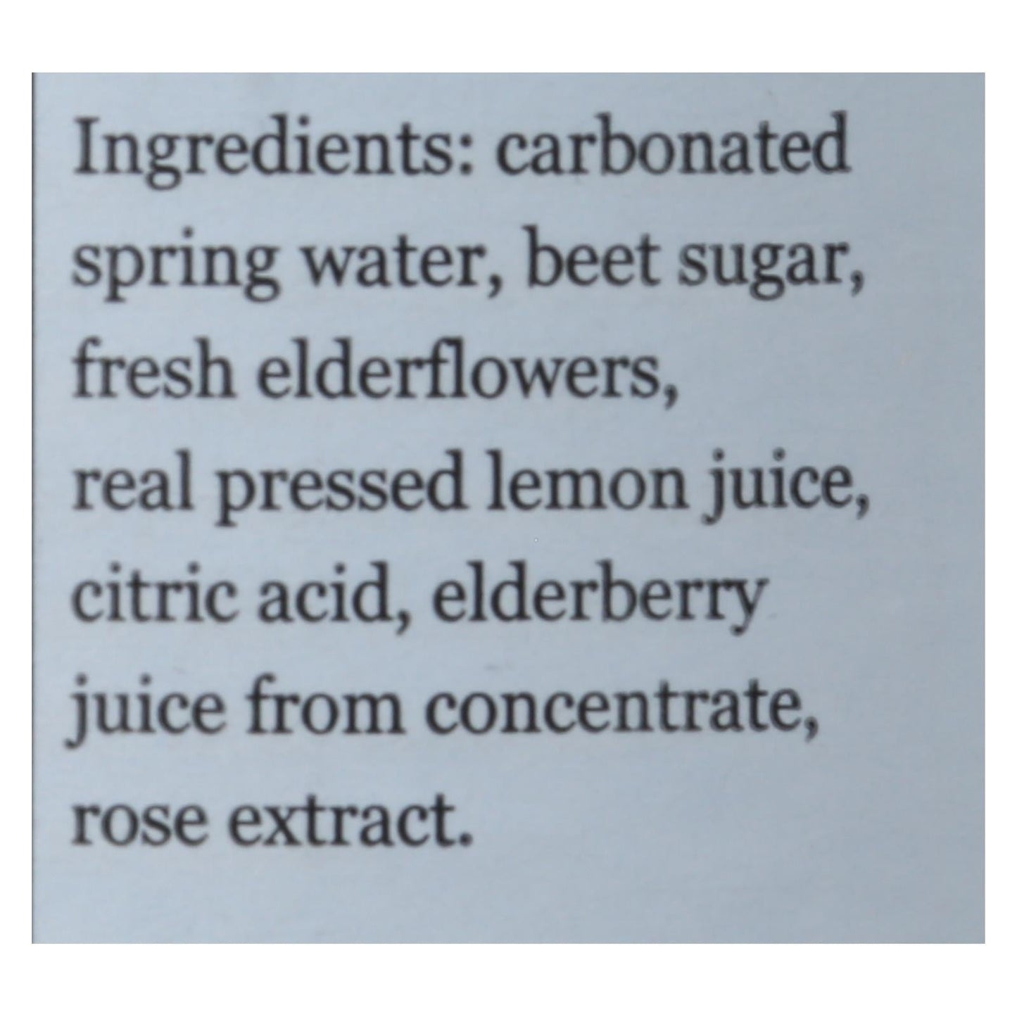 Belvoir Organic Lemonade, Elderflower and Rose, 25.4 Fl. Oz., 6-Pack