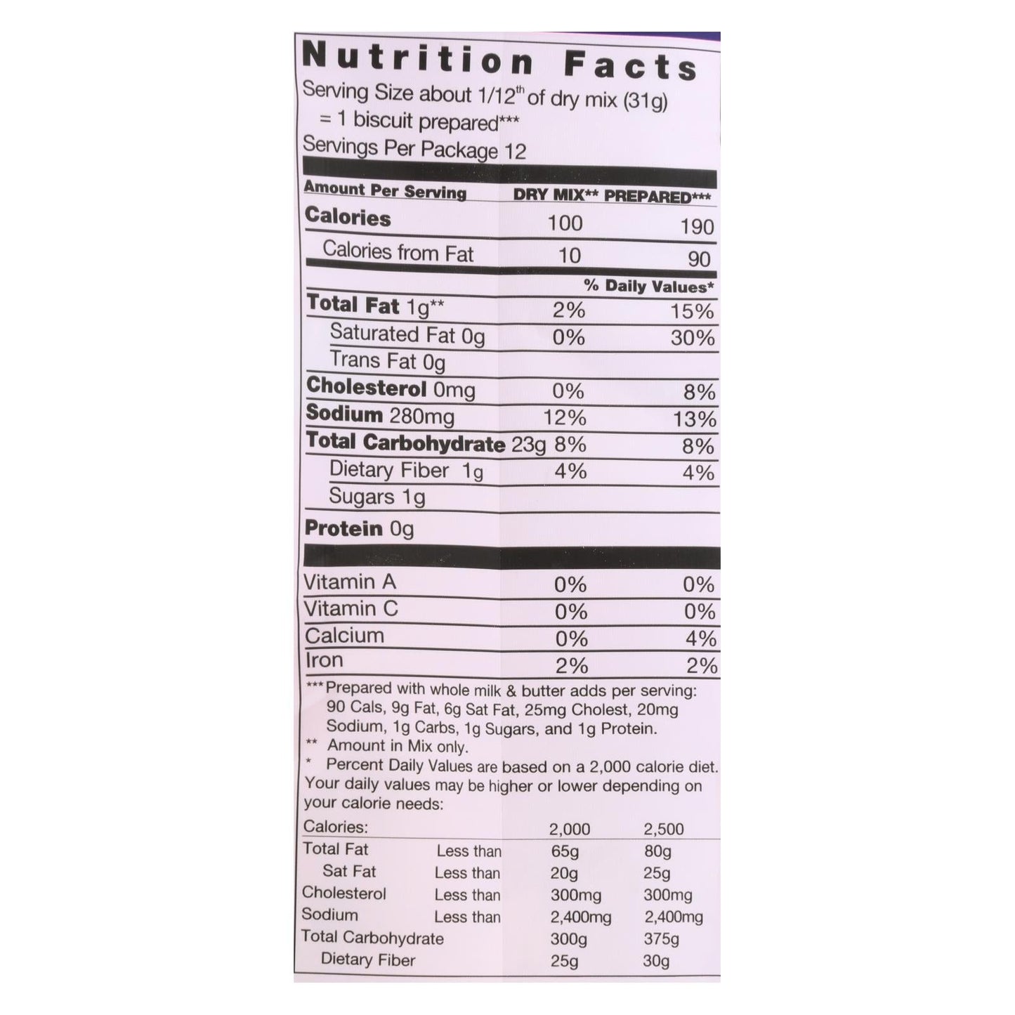 Pamela's Products Biscuit and Scone Mix, 6-Pack, 13 Oz.