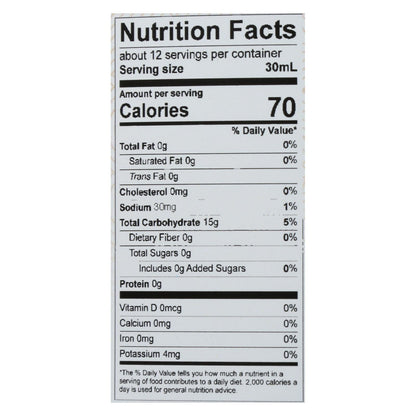 Sweet Leaf Stevia Syrup, Maple Flavor, 6-Pack, 12 Fl Oz Bottles