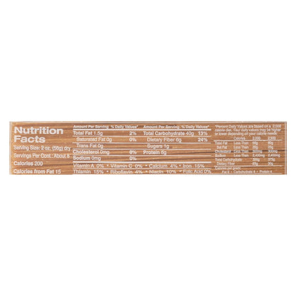 Delallo Pasta  - Organic Whole Wheat Capellini 1 lb - (Pack of 16)  .