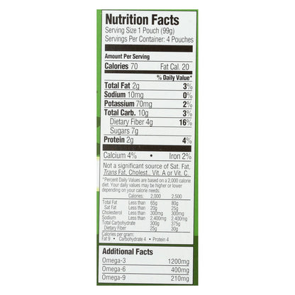 Mamma Chia Green Magic Vitality Squeeze Snack, 3.5 oz, Pack of 6