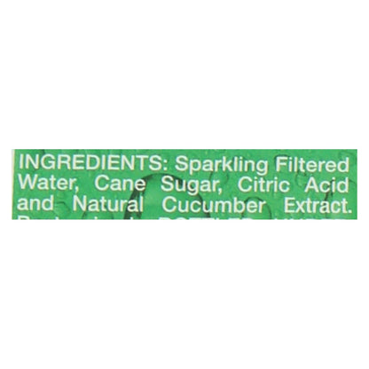 Mr. Q.cumber Sparkling Beverage - 7 Oz, 24-Pack
