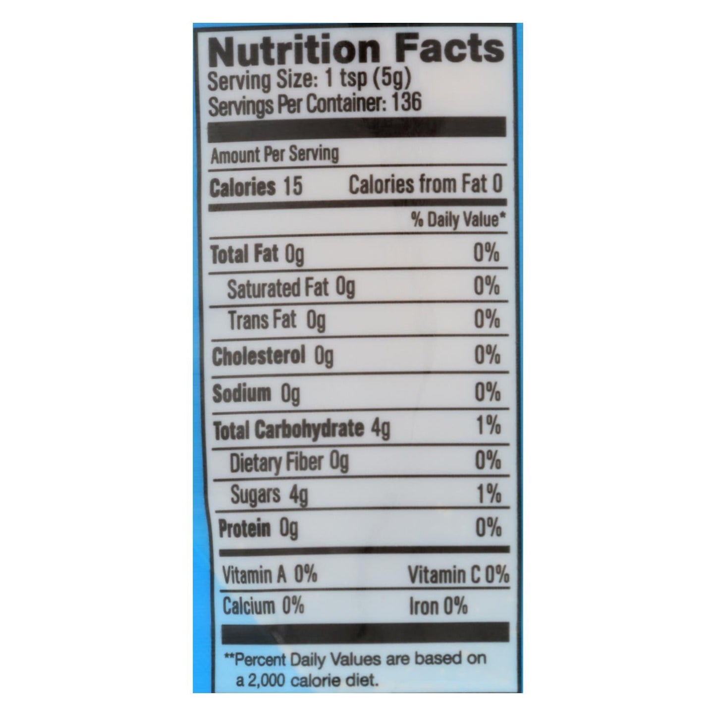 Heavenly Organics 100% Organic Hvnly Sugar Bulk, 20 Oz - Pack of 6