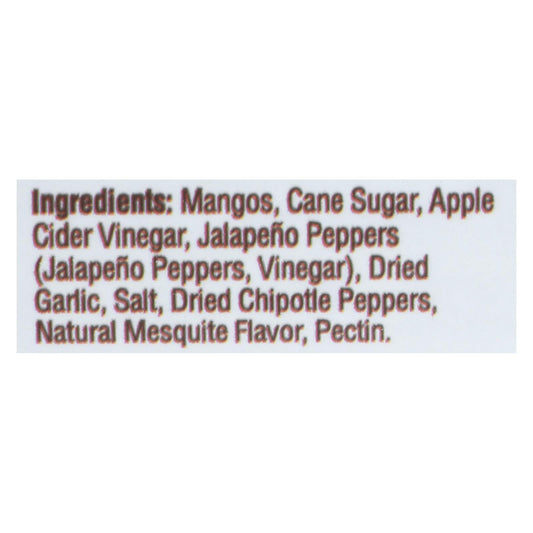 Bronco Bob's Chipotle Roasted Mango Sauce, 15.5 Fl Oz Per Bottle (Pack of 6)