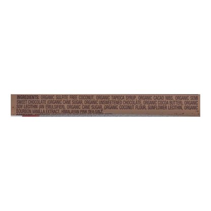 Jennie's Organic Coconut Bar with Cacao Powder - Case of 12 - 1.5 oz